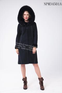 Bright Thread Decoration Australia Merino Shearling Coat