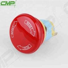 high quality plastic buttons 16mm emergency stop switch