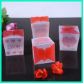 Hot selling popular various style eco-friendly attractive offset printing love transparent plastic box for gift