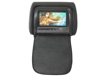 Dual Ir Car Headrest Monitors Hd Led Screen Sd / Usb / Mp5