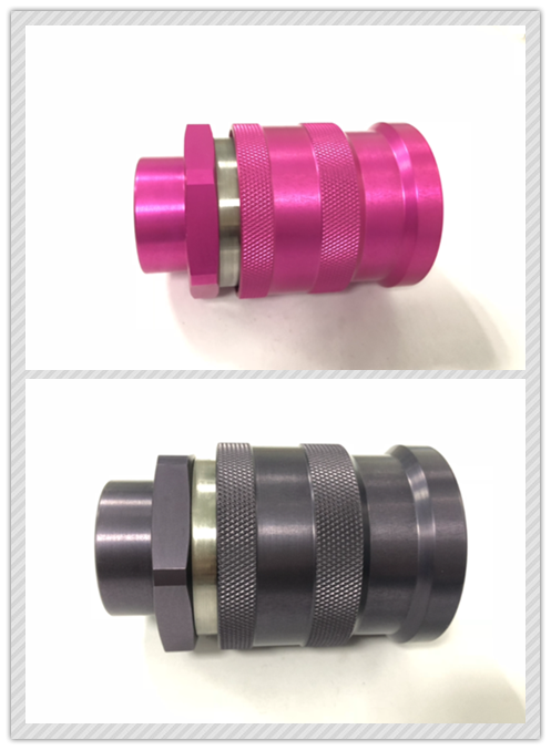 Pink FF0B Female ISO16028 Quick Coupling