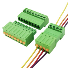 3.81mm pitch quick pluggable terminal block