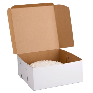 White 9'' x 9'' x 5'' Cake and Pie Bakery Boxes