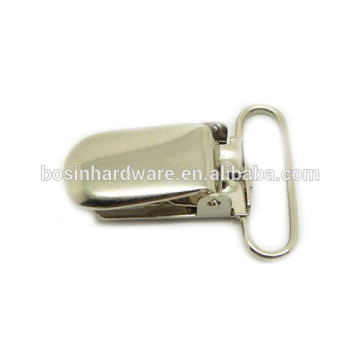 Promotional Good Quality Metal Iron Suspender Clip