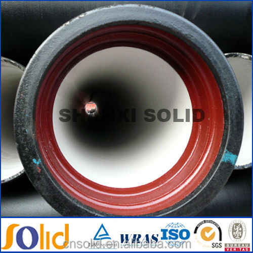 ISO 2531, EN545 , EN598 Zinc coating ductile iron pipes DN350