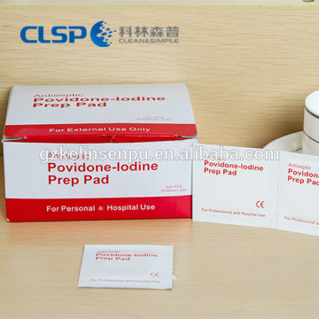 10% Povidone Iodine swab