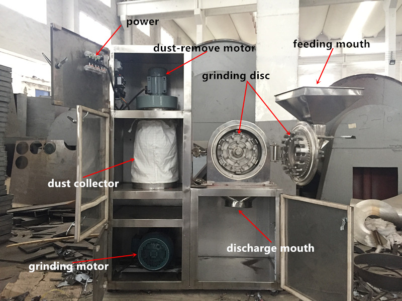 2019 hot sales CE certification oil cake powder making machine borage milling machine pumpkin seed crusher pulverizer