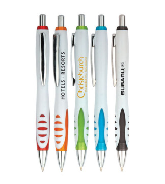Two colors grip ball pen