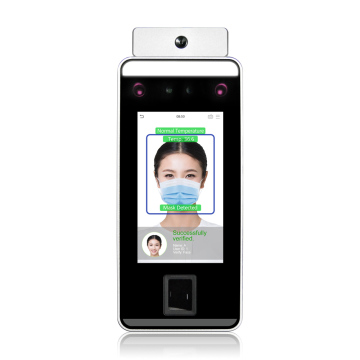 Body temperature measurement face recognition access control