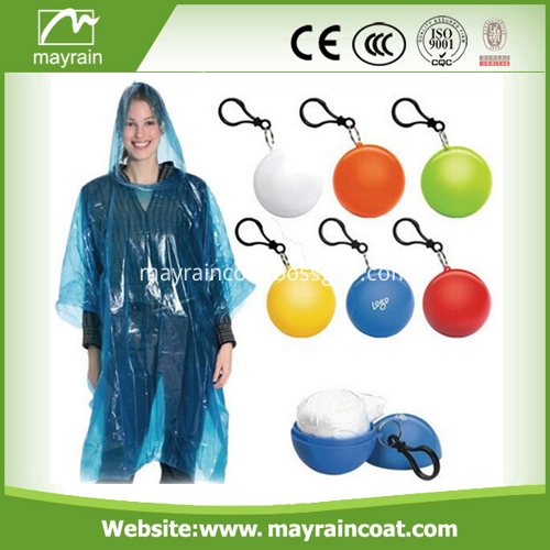 Poncho in Ball for Gifts