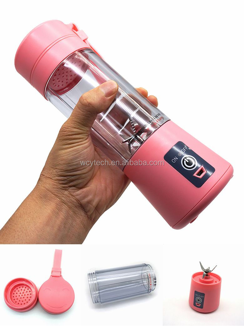 2021 Personal Size Rechargeable Juicer Mini Hand Portable USB Blender