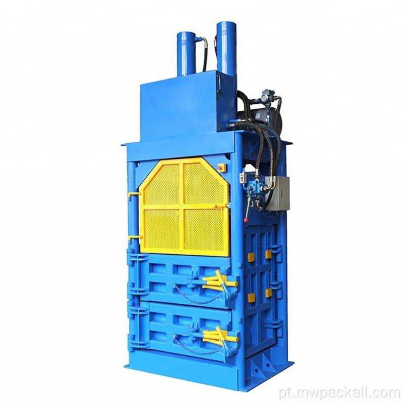 Máquina de enfardamento hidráulico com pressão
