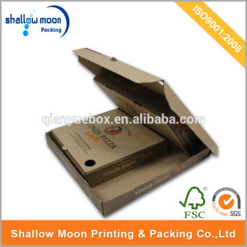 Square Pizza boxes with logo wholesale