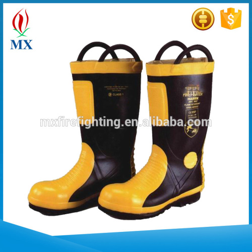 fire fighter boots from MX China/firefighter suit/fire fighting boots