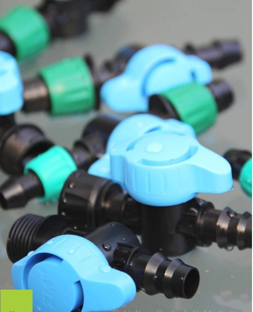 Barbed off-Take Tape Connection Male Thread Pipe Irrigation Valve for Agriculture /Garden Irrigation