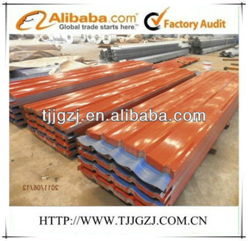 Prepainted Trapazoid Steel Roofing Sheets