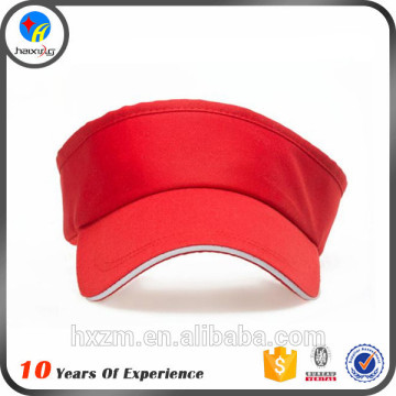Promotional sun hats/sun protection hats/red visors