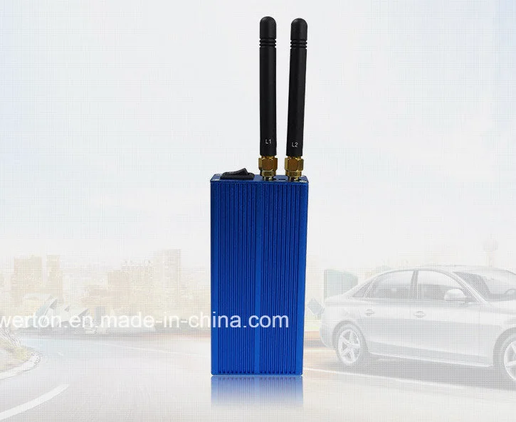 2-Band Mini Car Gpsl1 Gpsl2 Signal Jammer Blocker Anti-Tracker