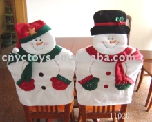 Plush Snowman Cover for Chairs