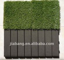 Artificial grass tile with PE base--G001