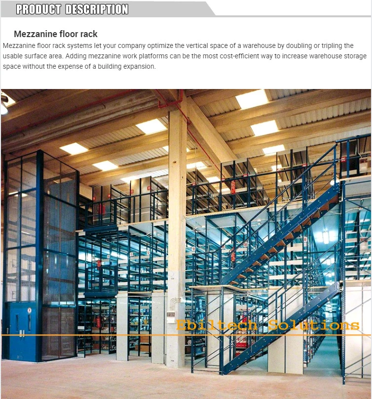 Mezzanine Racking for Heavy Duty Load and Medium Duty Load