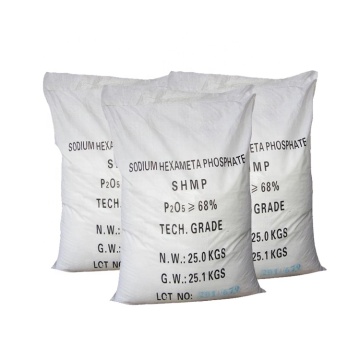 Food Grade Sodium Hexametaphosphate SHMP 68%Min For Meat