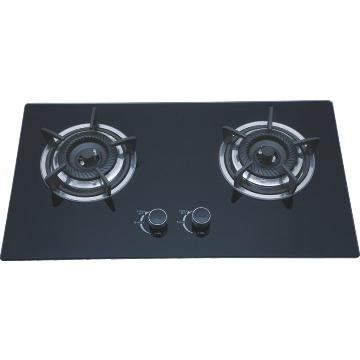 Infrared ray 2 Burner Gas cooker  with  Steel burner cap