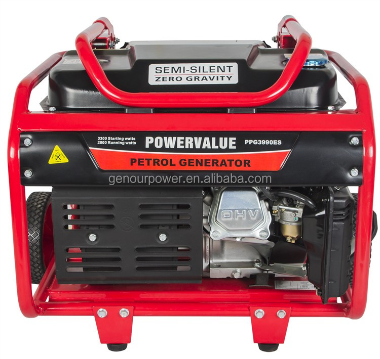 GENERATOR 2014 3.5 kw generator Electric motor 3.5kw 3.5kw gasoline generator for exporting(ZH4500-1HD)