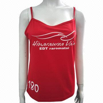 Women's summer vests, women sexy red vest, tunics tops for women