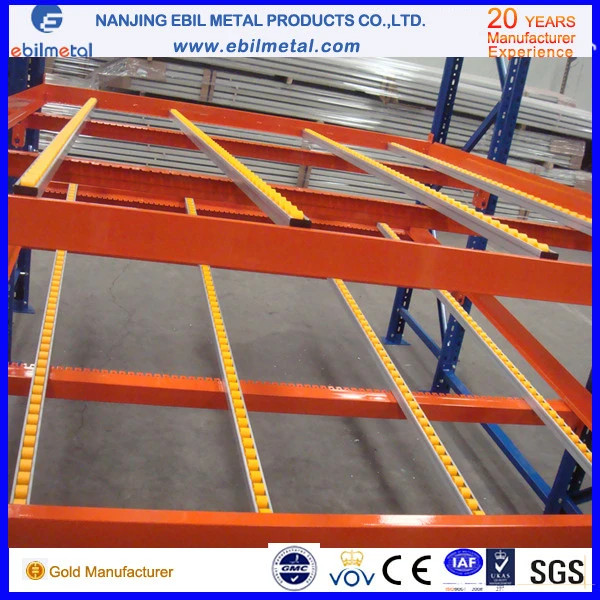 Warehouse Storage Carton Flow / Rolling / Roller Racking