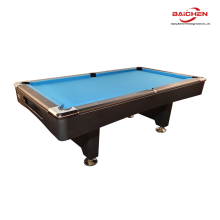 vintage billiards table retro color match