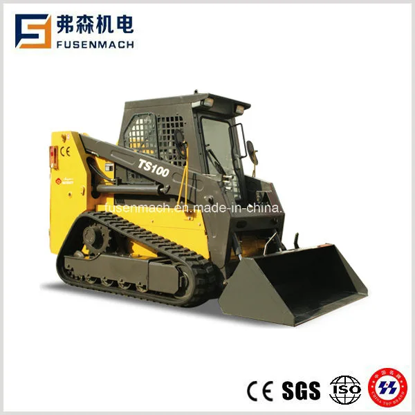 Crawler Skid Steer Loader with Pile Driver