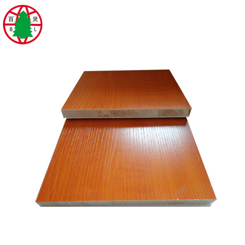 High glossy melamine blockboard 18mm for cabinet