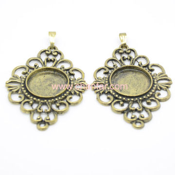 Lace Frame Bezel Blank Setting Wholesale For Pendant