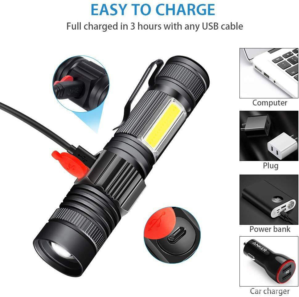 Handy LED Side-Light Flashlight