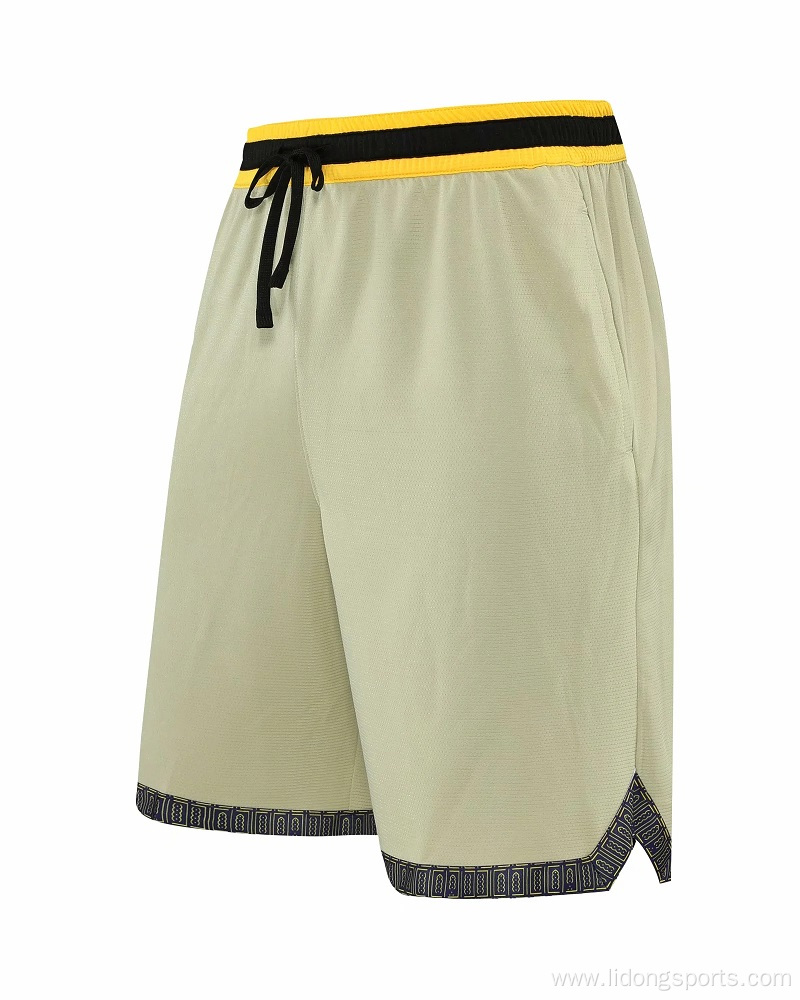 Summer Mens Fashion Basketball Shorts Breathable Gym Shorts