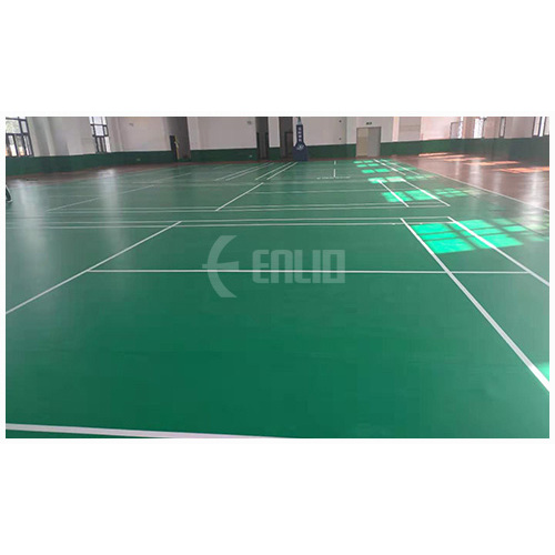 Tapis synthétique de badminton de sol de sol de terrain de badminton en PVC