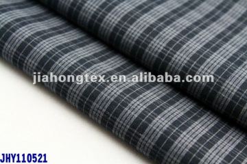 check poplin shirting fabric