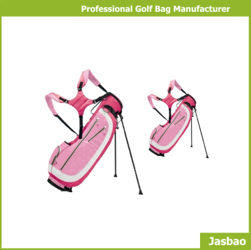 Manufacture Supply Small Pink Golf Stand Bag