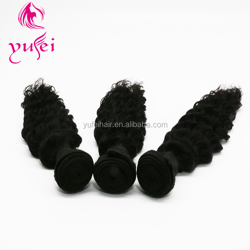 Wholesale Free Part/Middle Part/3Part Bundle Deals 3bundles With Lace Closure Deep Wave bundles