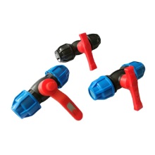 PP Compression Ball Valves for PE Fittings