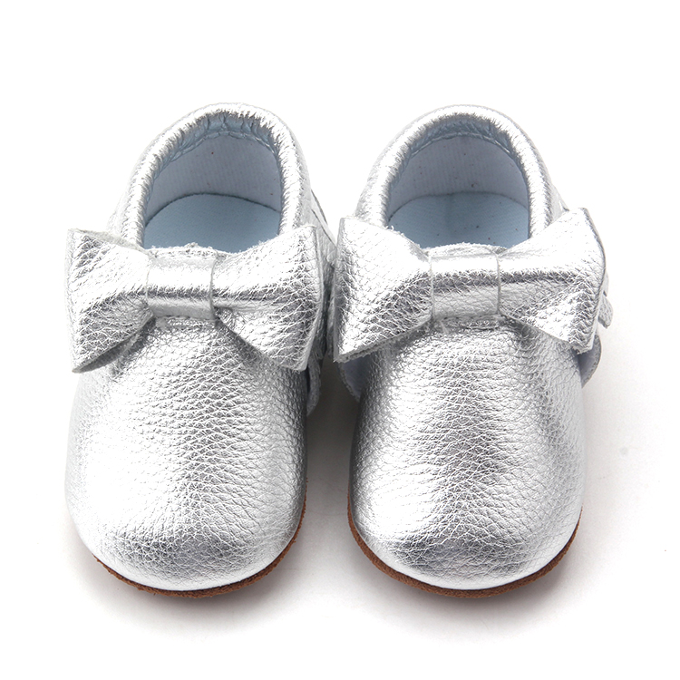 Cute Fashion Skidproof Bow Baby Girl Moccasins