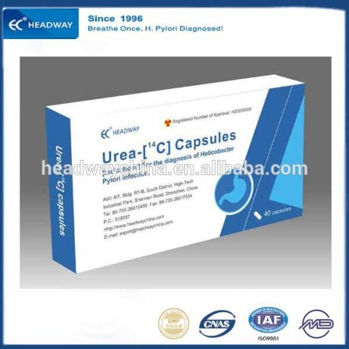 H pylori breath testing c14 test kit medical diagnostic test kits