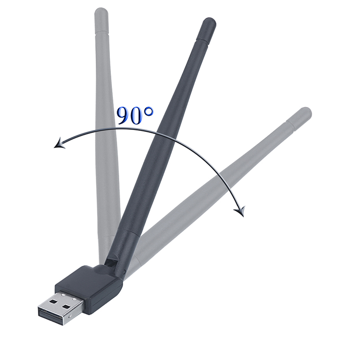 Desktop computer wifi adapter for mobile ralink usb wifi adapter antenna mtk7601 chipset