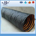 PVC coated polyester fabric flexible tunnel ventilation duct