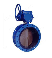 Manual  PTFE Flange Fluorine Lined Butterfly Valve