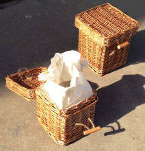 Hot Sell Funeral Wicker Or Willow Casket Coffin Urns Supplier