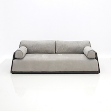 grey home furniture couch wait room sofa
