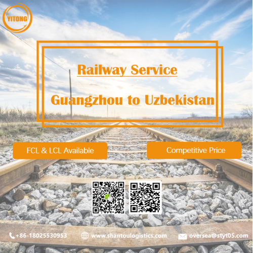 Railway Service from Guangzhou to Tashkent