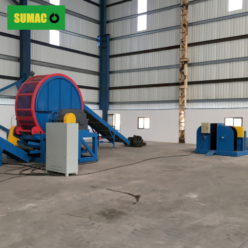 Scrap car recycling tire shredder machines price